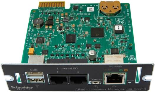 APC AP9641 Network Management Card 3 (NMC3) with Environmental Monitoring