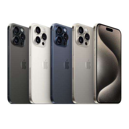 Refurbished iPhone 15 Pro Max 256GB – Mixed Colours | Original or Aftermarket Screen